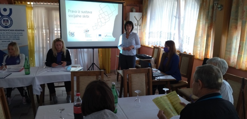 Radionica o pravima iz sustava socijalne skrbi za osobe s MD u Krapinsko-zagorskoj županiji