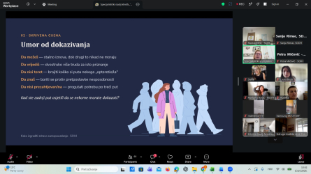 Online edukacija „Kako izgraditi zdravo samopouzdanje unatoč društvenim preprekama“