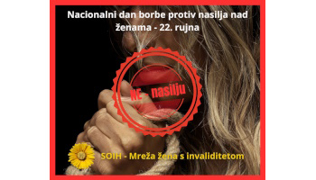Nacionalni dan borbe protiv nasilja nad ženama – 22. rujna 