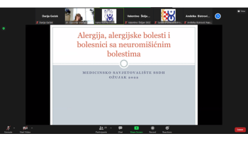 Medicinsko savjetovalište SDDH – Alergija, alergijske bolesti i bolesnici sa neuromišićnim bolestima