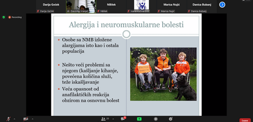 Medicinsko savjetovalište SDDH – Alergija, alergijske bolesti i bolesnici sa neuromišićnim bolestima