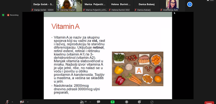 Medicinsko savjetovalište SDDH - Značenje vitamina za funkciju živčanog sustava 