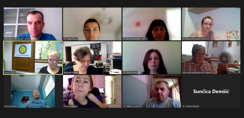 Aktualni sat u Udruzi distrofičara Virovitica (UDVIR)