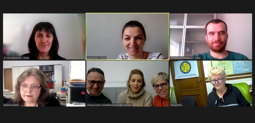 Aktualni sat u Udruzi osoba s invaliditetom Sinergija Samobor