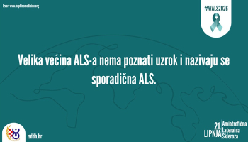 21. lipnja - Svjetski dan svjesnosti o ALS-u: Tjedan informiranja i podizanja svijesti