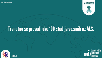 21. lipnja - Svjetski dan svjesnosti o ALS-u: Tjedan informiranja i podizanja svijesti