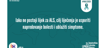 21. lipnja - Svjetski dan svjesnosti o ALS-u: Tjedan informiranja i podizanja svijesti