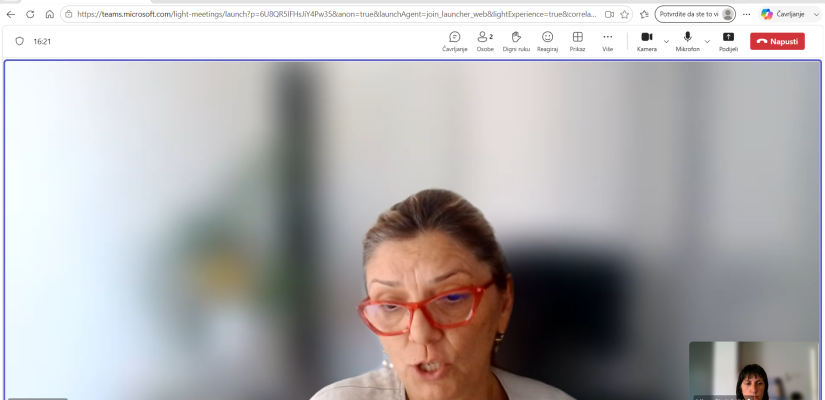 Online sastanak s predstavnicom Biogen Pharme