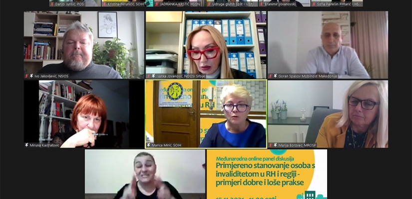 Primjereno stanovanje osoba s invaliditetom u RH i regiji 