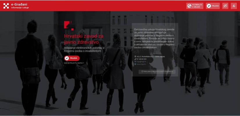 Dopuna Registra osoba s invaliditetom