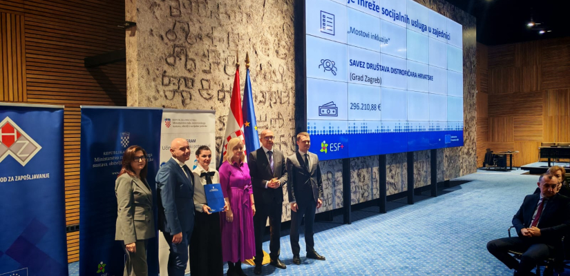 ESF+ “Mostovi inkluzije” – svečano potpisivanje i uručivanje Ugovora