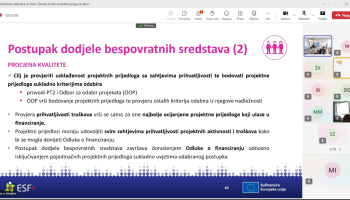 Informativna radionica Poziva „Širenje mreže socijalnih usluga za djecu“