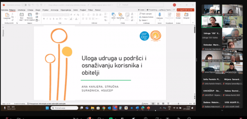 Uloga udruga u podršci o osnaživanju korisnika i obitelji