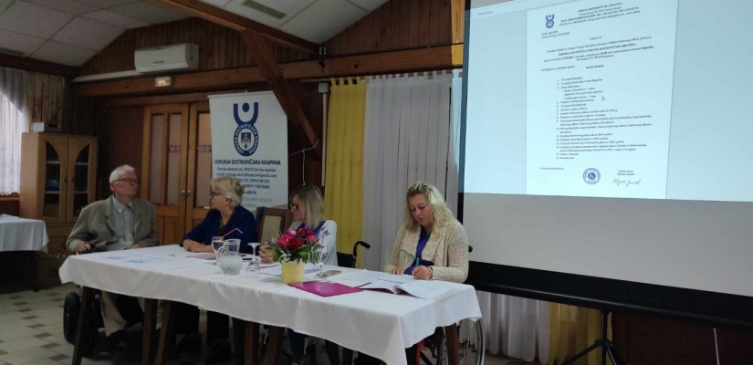 Stručni tim SDDH sudjelovao na Izbornoj skupštini Udruge distrofičara Krapina