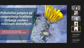 Radionica o psihološkoj potpori za osobe s MD i NMB s područja Krapinsko-zagorske županije	
