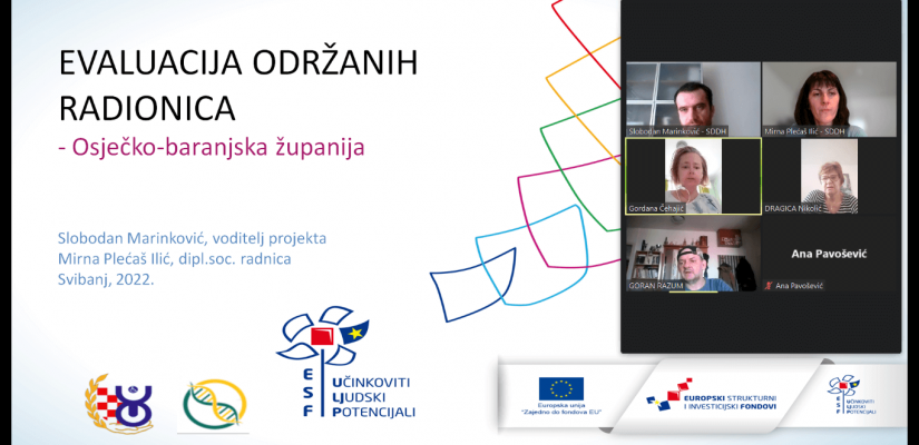 Održane završne radionice za osobe s MD i NMB 