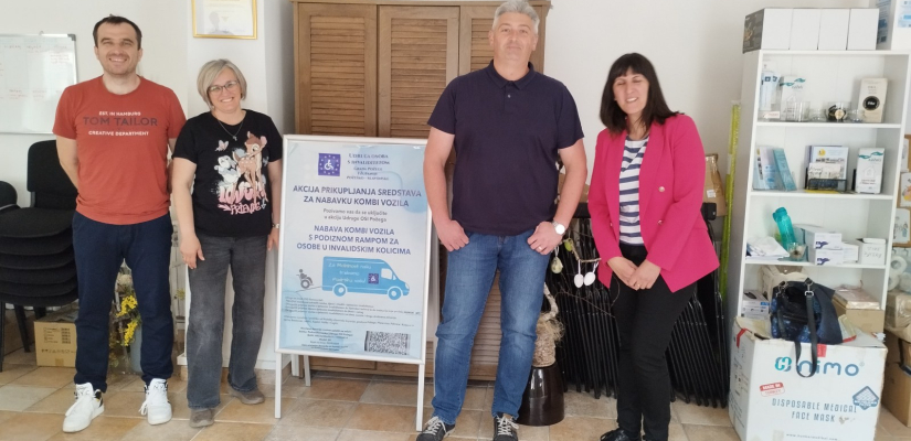 Sastanak u Udruzi osoba s invaliditetom Grada Požege i Županije Požeško-slavonske