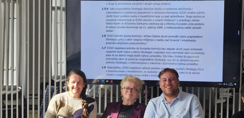 Savjetovanje s OCD - unapređenje Strategije o pravima OSI do 2030.