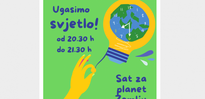 25. ožujka - Sat za planet Zemlju