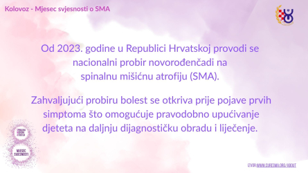 Postoji li probir novorođenčadi na SMA?