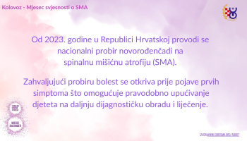 Postoji li probir novorođenčadi na SMA?