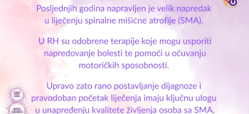 Zašto je SMA važno rano dijagnosticirati?
