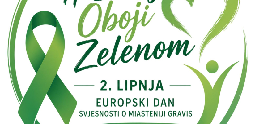 Obilježavanje 2. lipnja - Europskog dana svjesnosti o miasteniji gravis