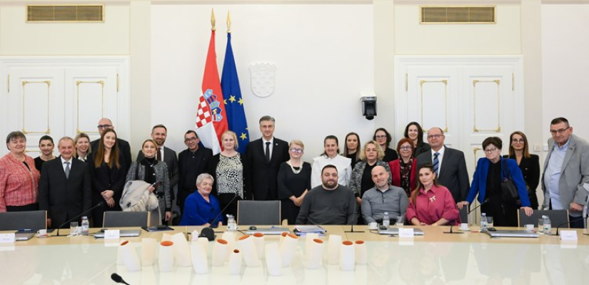 SDDH na prijemu u Banskim dvorima povodom Međunarodnog dana osoba s invaliditetom