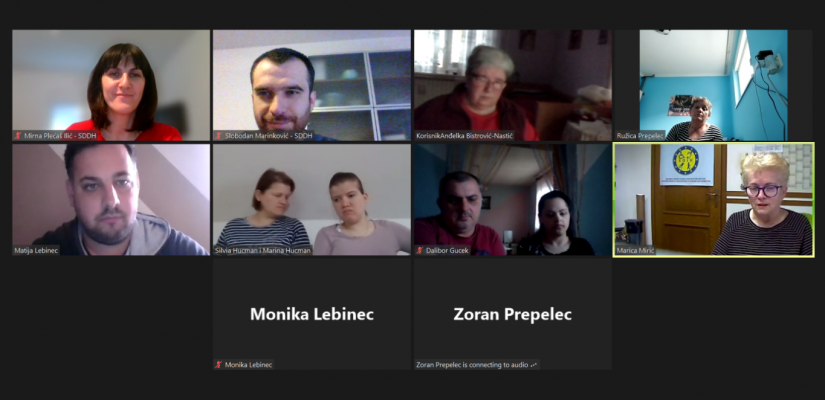 Radionice za članove obitelji osoba s MD i NMB o Peer Counsellingu