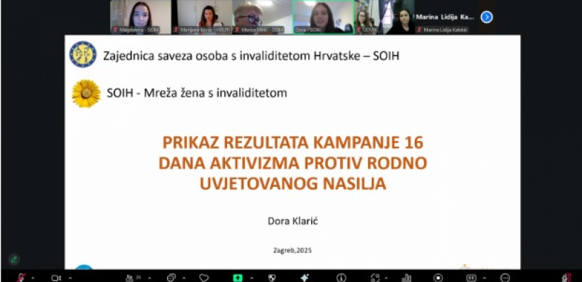 Kampanja „16 dana aktivizma protiv rodno uvjetovanog nasilja“