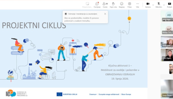 Uvodni sastanak za korisnike Erasmus+ programa 