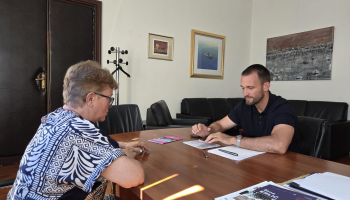 Sastanak s gradonačelnikom Zadra Šimom Erlićem