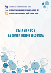 Smjernice za odabir i obuku volontera